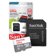 Slika Spominska kartica MicroSD SanDisk 64GB CL10 + SD adapter