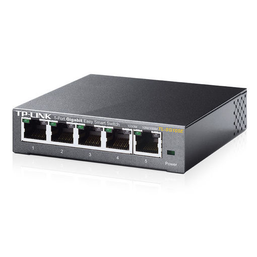 Slika Mrežno stikalo TP-LINK TL-SG105E Easy Smart 5-port gigabit