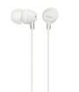 Slika Slušalke z ušesnimi čepki Sony MDREX15LPW bele