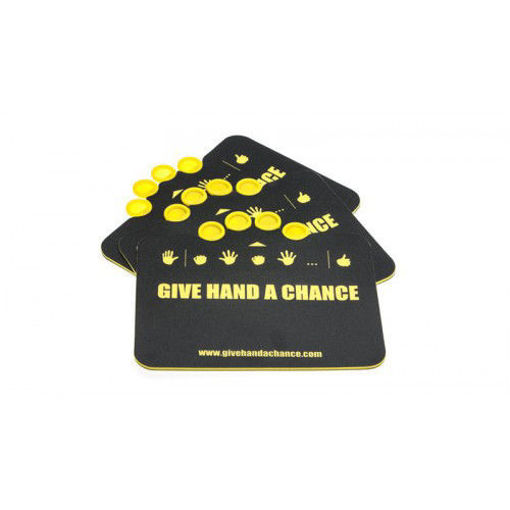 Slika Podloga Give Hand A Chance, Yellow