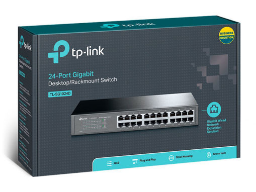 Slika TP-link stikalo 24-port Gigabit 10/100/1000 TL-SG1024D