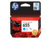Slika Kartuša HP 655 B-C modra (CZ110AE)