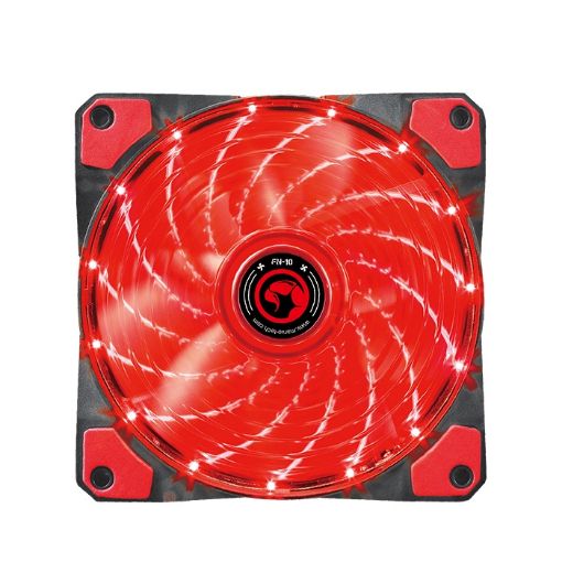 Slika Ventilator MARVO FN-10RD za  PC rdeče barve