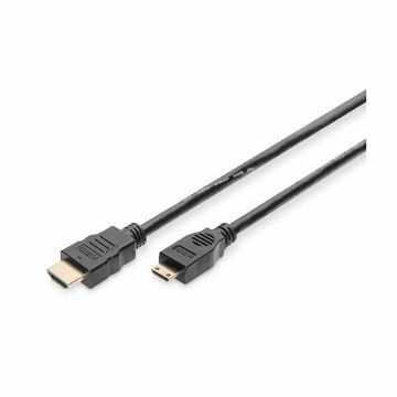 Prikaži podrobnosti za HDMI-HDMI mini kabel 2m DIGITUS Slika HDMI-HDMI mini kabel 2m DIGITUS