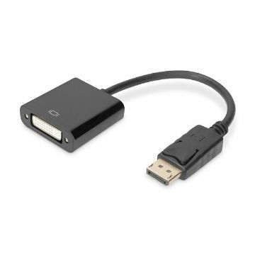 Prikaži podrobnosti za DisplayPort - DVI adapter 15cm Digitus Slika DisplayPort - DVI adapter 15cm Digitus