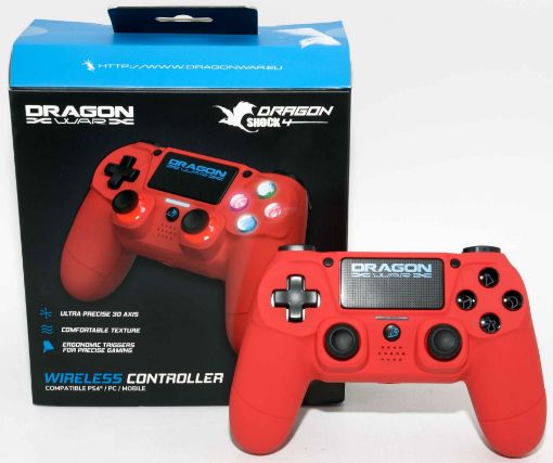 Slika PS4 Wireless Controller Dragonwar Dragon Shock 4 Red