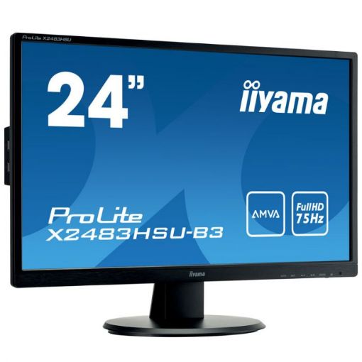 Slika Monitor LCD IIYAMA ProLite X2483HSU-B3 60,5cm (23,8") AMVA+ LED zvočniki