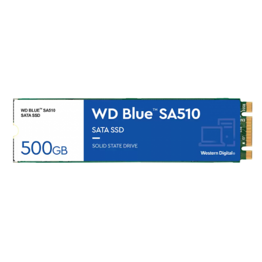 Slika Disk WD 500GB SSD BLUE SA510 M.2 SATA3