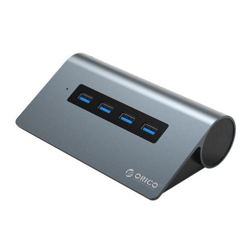 Slika Docking station USB-C, 4xUSB3.0, RJ45, HDMI, USB-C, PD, card reader, ORICO Alu