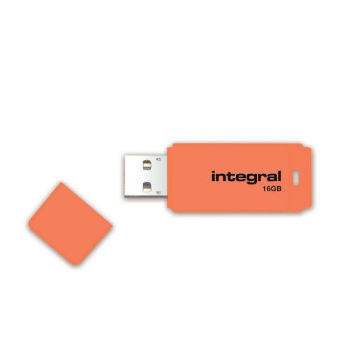 Slika USB ključ Integral 16GB NEON orange
