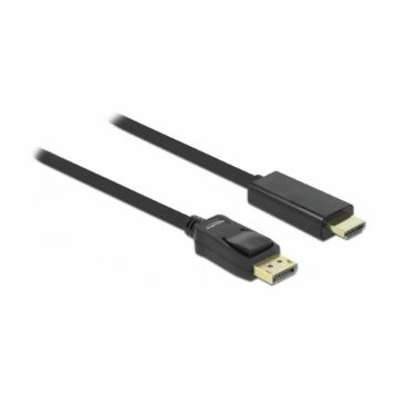 Prikaži podrobnosti za Delock kabel DisplayPort-HDMI 2m 82587 Slika Delock kabel DisplayPort-HDMI 2m 82587