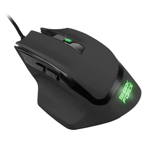 Slika SHARKOON SHARK Force II USB optična gaming črna miška