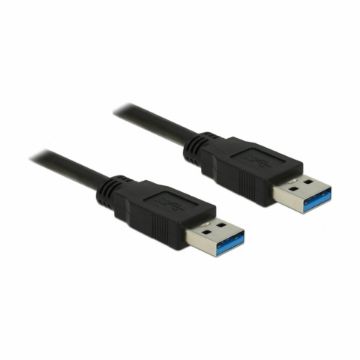 Prikaži podrobnosti za KABEL USB 3.0 A-A 0,5m črn Delock Slika KABEL USB 3.0 A-A 0,5m črn Delock