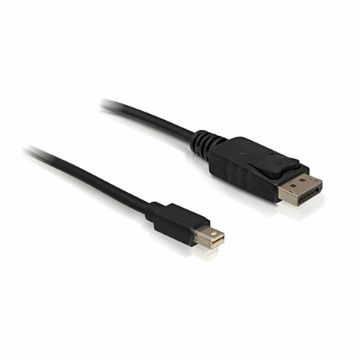 Prikaži podrobnosti za Delock kabel miniDisplayPort-DisplayPort 2m 4K 60Hz črn 82438 Slika Delock kabel miniDisplayPort-DisplayPort 2m 4K 60Hz črn 82438