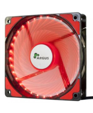 Prikaži podrobnosti za Ventilator INTER-TECH Argus L-12025 RD rdeč LED 120mm Slika Ventilator INTER-TECH Argus L-12025 RD rdeč LED 120mm