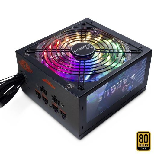 Slika INTER-TECH Argus RGB-650W CM II 80 Plus Gold modularni ATX napajalnik