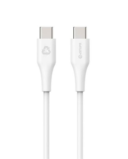 Slika eSTUFF INFINITE kabel USB C-C, bel