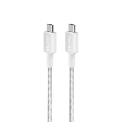 Slika Anker 322 USB-C to USB-C pleten kabel 0,9m bel