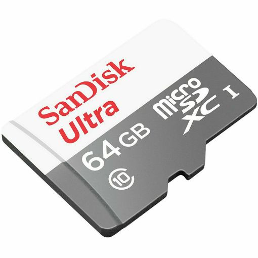 Slika SanDisk 64GB Ultra microSDXC + SD Adapter 100MB/s Class 10 UHS-I