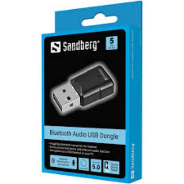 Prikaži podrobnosti za Sandberg USB ključ Bluetooth 5.0 Slika Sandberg USB ključ Bluetooth 5.0
