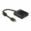 Slika Delock adapter DisplayPort mini-DVI aktivni 20cm 4K črn 62603