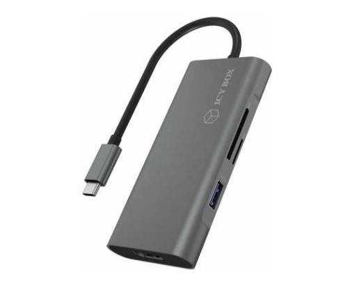 Slika Icybox IB-ADK4026-CPD USB-C priklopna postaja s Power Delivery 100W