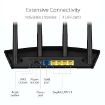 Slika ASUS RT-AX57 MU-MIMO Dual-Band WiFi 6 AX3000 brezžični usmerjevalnik, 802.11ax/a