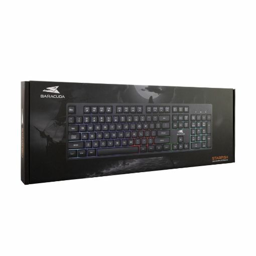 Slika BARACUDA tipkovnica USB črna gaming BGK-02114 STARFISH
