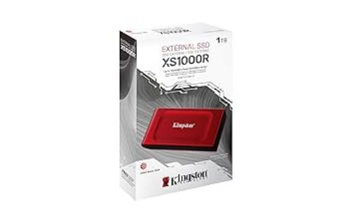 Slika KINGSTON SXS1000 prenosni 1TB USB3.2 (SXS1000R/1000G) zunanji rdeč SSD disk