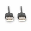 Slika Digitus kabel USB A-A 1m črn