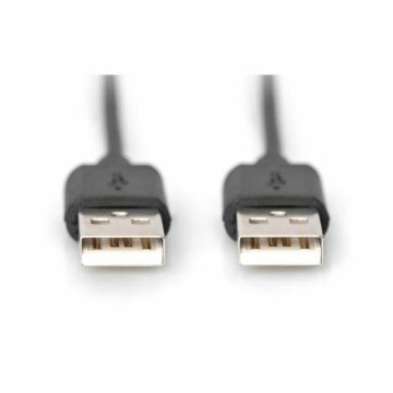 Prikaži podrobnosti za Digitus kabel USB A-A 1m črn Slika Digitus kabel USB A-A 1m črn