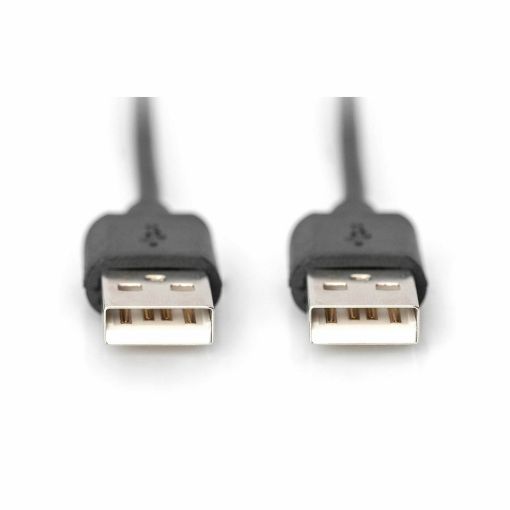 Slika Digitus kabel USB A-A 1m črn