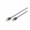 Slika Digitus kabel USB A-A 1m črn