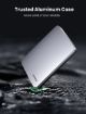 Slika Ugreen 2.5 SATA ohišje za disk srebrn + USB-C-USB-A kabel - box