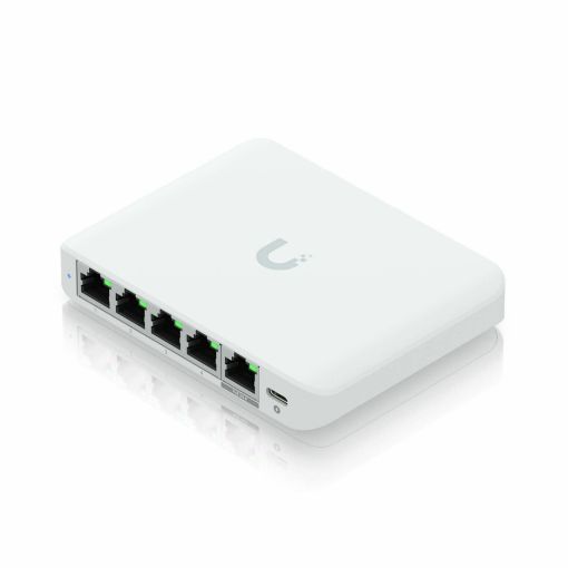 Slika Ubiquiti 5-portno 2,5G stikalo 4x 2,5 GbE vrata, 2,5 GbE PoE vhod za napajanje